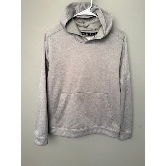 Boys Adidas AEROREADY Performance Hoodie XL (15-16Y) Grey - Picture 1 of 8